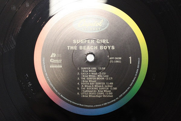 The Beach Boys : Surfer Girl (LP, Album, Mono, 200)