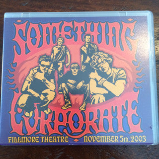 Something Corporate : Fillmore Theatre - November 5th, 2003 (CD, Ltd, Num)