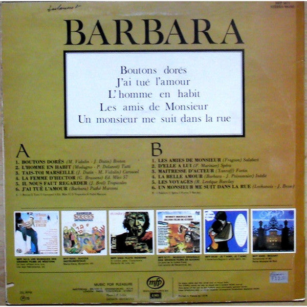 Barbara (5) : Barbara (LP, Comp)