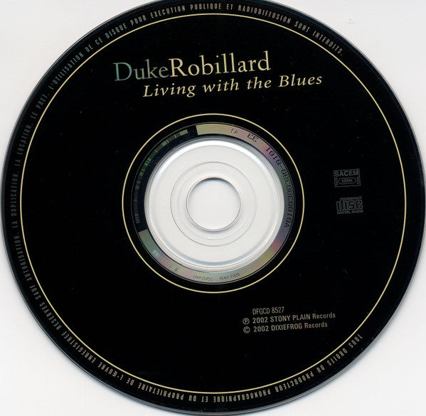 Duke Robillard : Living With The Blues (CD, Album)