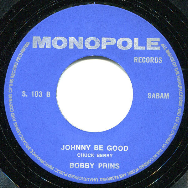 Bobby Prins, Luc Derdin : Disc-Jockey Sound (7", Single)