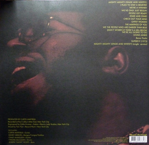 Curtis Mayfield : Curtis / Live! (2xLP, Album, RE, RM, 180)