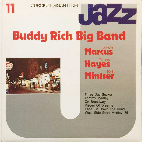 Buddy Rich Big Band, Steve Marcus, Danny Hayes, Bob Mintzer : I Giganti Del Jazz Vol. 11 (LP, Album, RE)