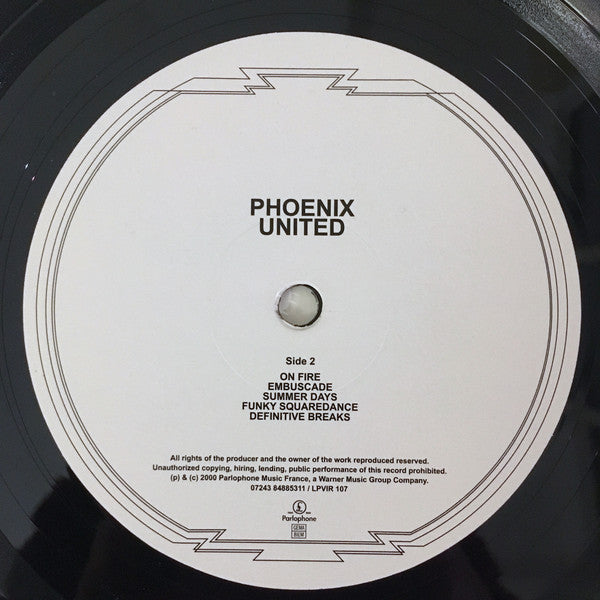 Phoenix : United (LP, Album, RE)