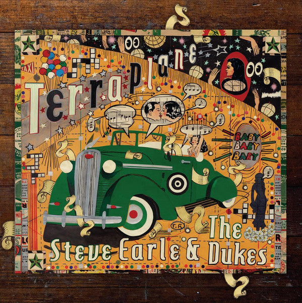 Steve Earle & The Dukes : Terraplane (LP, Album, Ltd)