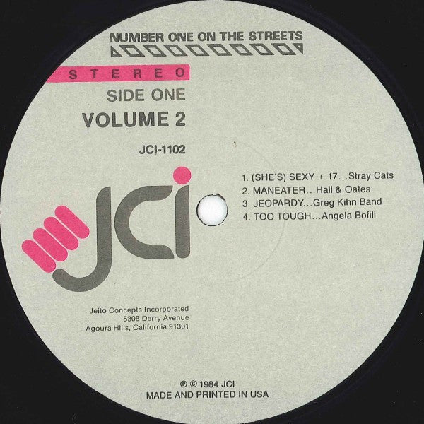 Various : Number One On The Streets (2xLP, Comp)