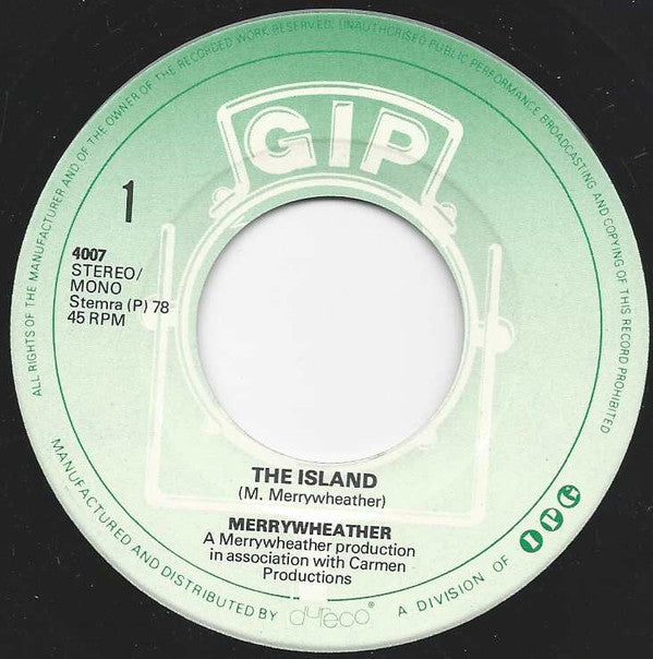 Neil Merryweather : The Island (7", Single)