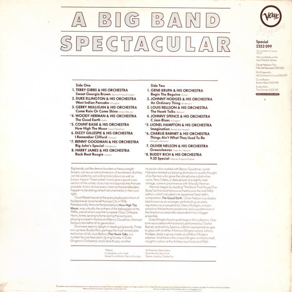 Various : A Big Band Spectacular (LP, Comp, S/Edition)