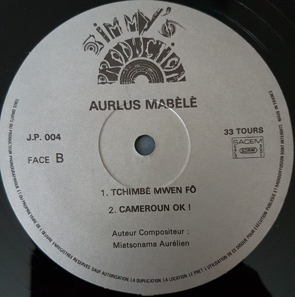 Aurlus Mabele Vous Présente Son Loketo : Maracas D'Or (LP, Album)