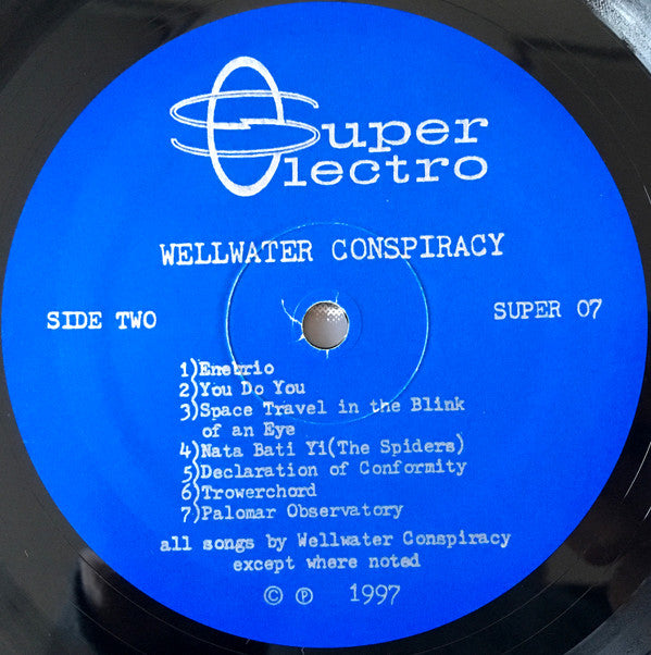 The Wellwater Conspiracy : Declaration Of Conformity (LP, Album)