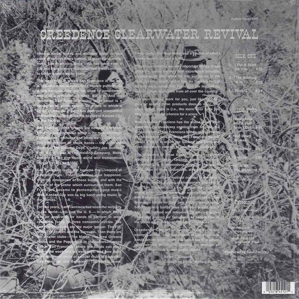 Creedence Clearwater Revival : Creedence Clearwater Revival (LP, Album, RE, 180)