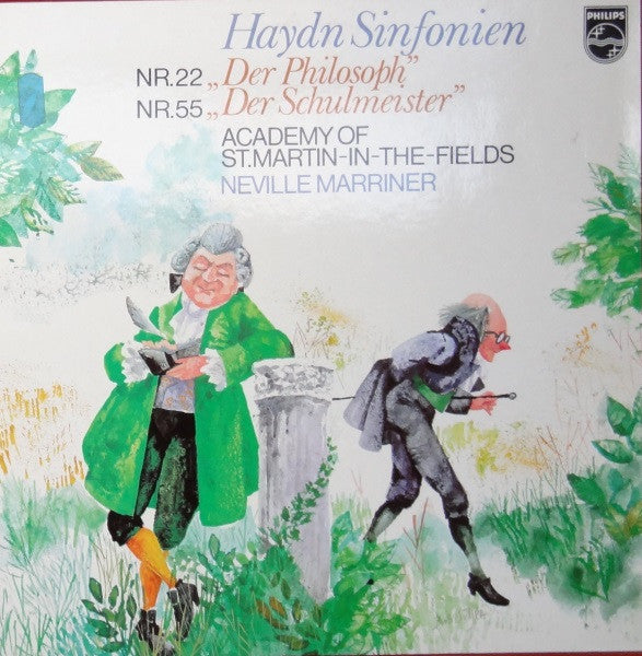 Joseph Haydn, The Academy Of St. Martin-in-the-Fields, Sir Neville Marriner : Haydn Sinfonien Nr.22 „Der Philosoph“ - Nr.55 „Der Schulmeister“  (LP)
