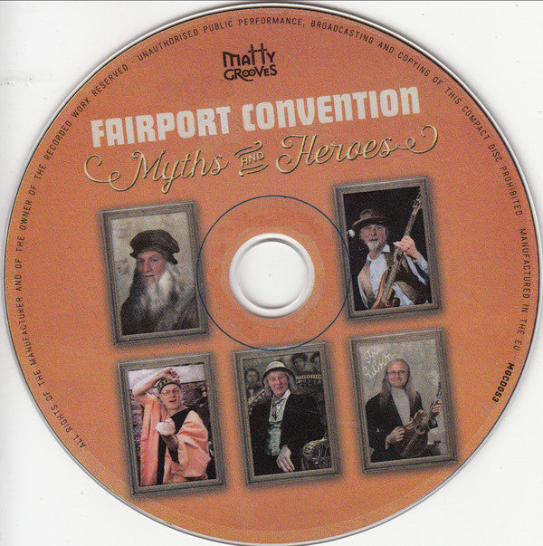 Fairport Convention : Myths And Heroes (CD, Album)