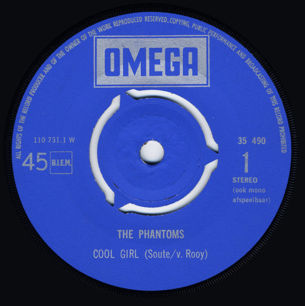 The Phantoms (3) : Cool Girl / Little Ways (7", Single)