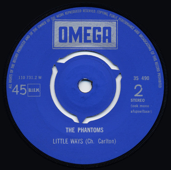 The Phantoms (3) : Cool Girl / Little Ways (7", Single)