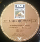 Mendelssohn* - Yehudi Menuhin, Rafael Frühbeck De Burgos, The London Symphony Orchestra : Konzert Fur Violine Und Orchester E-moll, Konzert Fur Violine Und Orchester D-moll (LP, Gol)