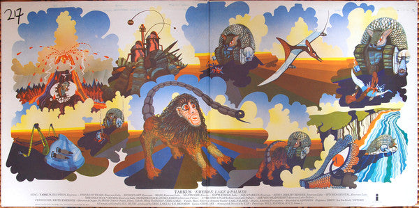 Emerson, Lake & Palmer : Tarkus (LP, Album, Gat)