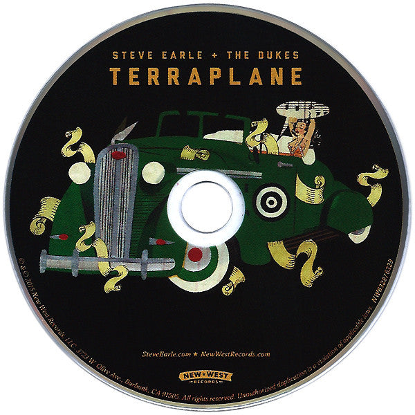 Steve Earle & The Dukes : Terraplane (CD, Album)