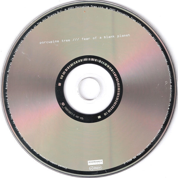 Porcupine Tree : Fear Of A Blank Planet (CD, Album)