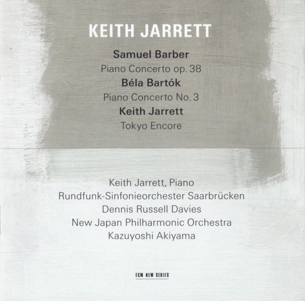 Keith Jarrett : Barber / Bartók / Jarrett (CD, Album)