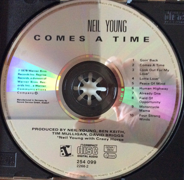 Neil Young : Comes A Time (CD, Album, RE)