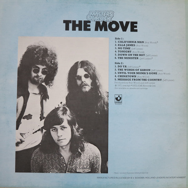 The Move : Masters Of Rock (LP, Comp)