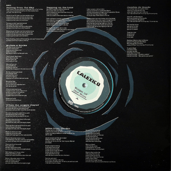 Calexico : Edge Of The Sun (LP, Album, Tur + LP, S/Sided, Etch, Min + Dlx, Ltd)