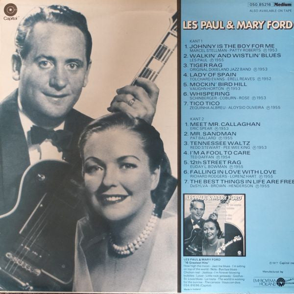 Les Paul & Mary Ford : Johnny Is The Boy For Me (LP, Comp)