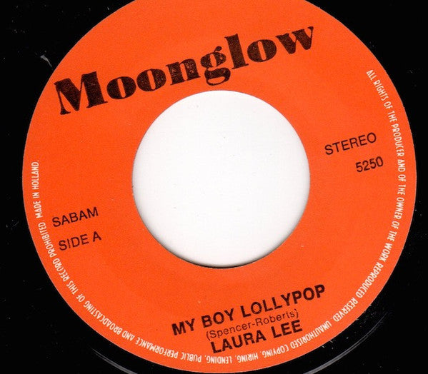 Laura Lee (3) : My Boy Lollypop (7", Single)