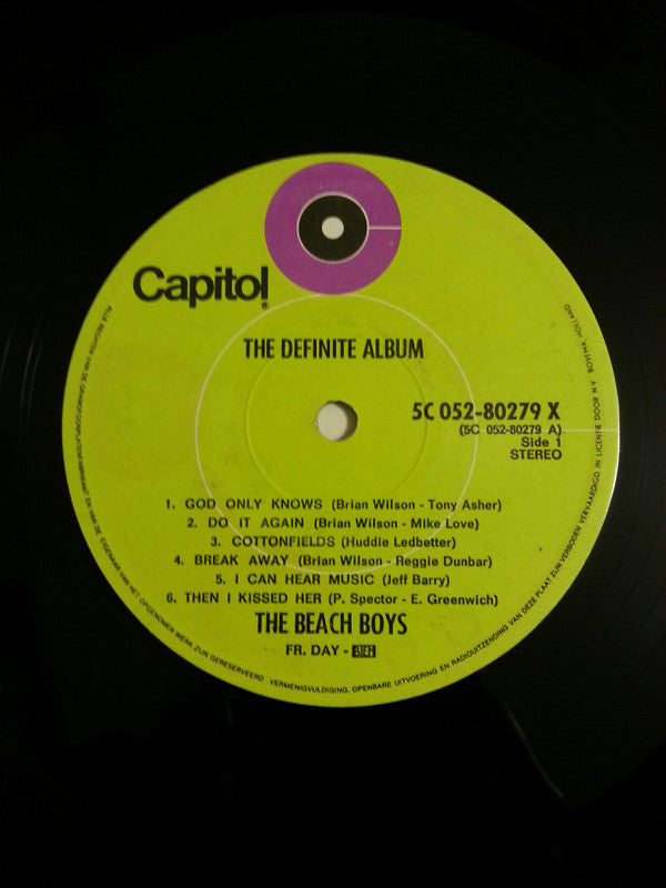 The Beach Boys : The Definite Album (LP, Album, Comp)