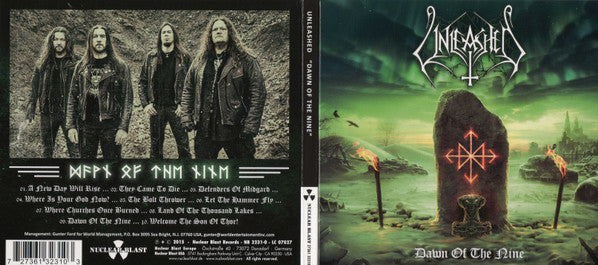 Unleashed : Dawn Of The Nine (CD, Album, Ltd, Dig)