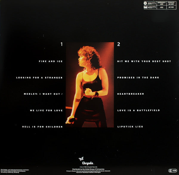 Benatar* : Live From Earth (LP, Album)