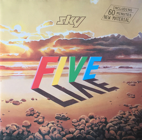 Sky (4) : Sky Five Live (2xLP, Album, Gat)
