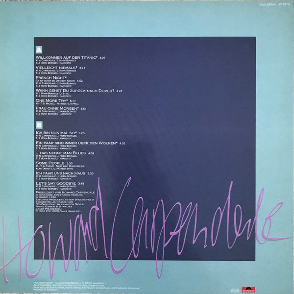 Howard Carpendale : Ganz Nah (LP, Album, Club)