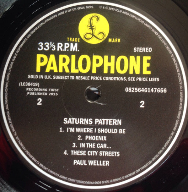 Paul Weller : Saturns Pattern (LP, Album, 180)
