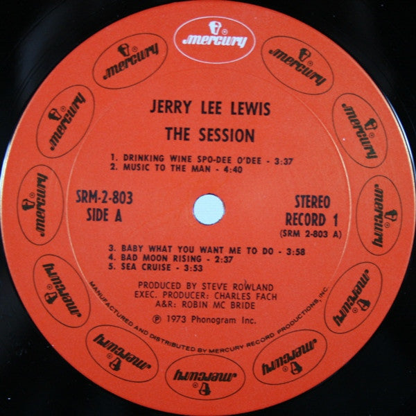 Jerry Lee Lewis : The Session Recorded In London With Great Guest Artists (2xLP, Album, Pit)