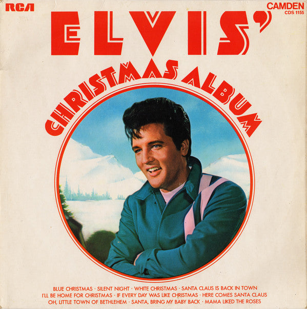 Elvis* : Elvis' Christmas Album (LP, Album, RE)