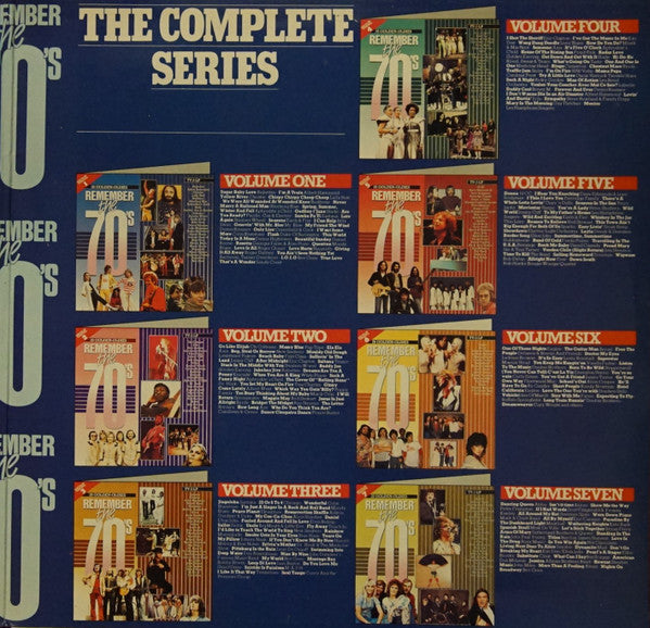 Various : Remember The 70's Volume 1 (2xLP, Comp, Gat)