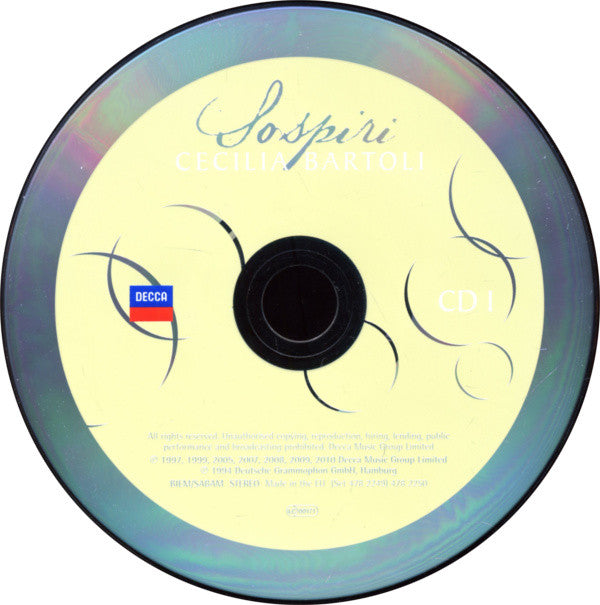 Cecilia Bartoli - Sospiri (CD) - Discords.nl