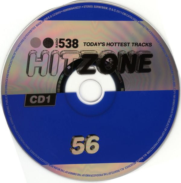 Various - Radio 538 Hitzone 56 (CD Tweedehands) - Discords.nl