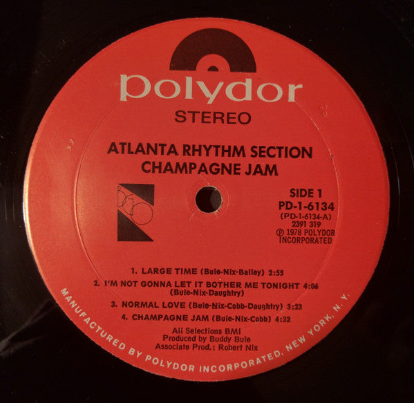 Atlanta Rhythm Section - Champagne Jam (LP Tweedehands) - Discords.nl