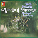 Max Bruch, Alexander Glazunov, Erica Morini, Ferenc Fricsay - Violin Concertos (LP Tweedehands) - Discords.nl