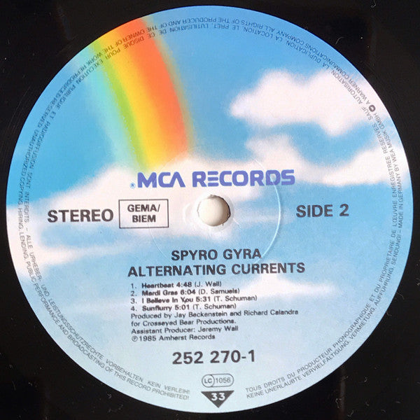 Spyro Gyra - Alternating Currents (LP Tweedehands) - Discords.nl