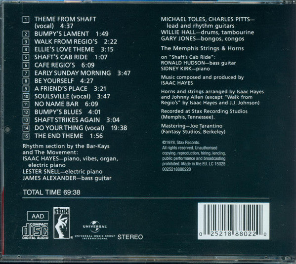 Isaac Hayes - Shaft (CD) - Discords.nl