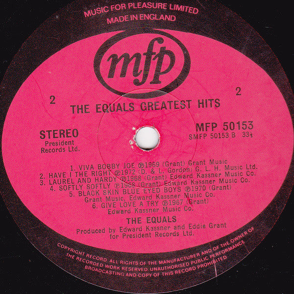 Equals, The - The Equals Greatest Hits (LP Tweedehands) - Discords.nl