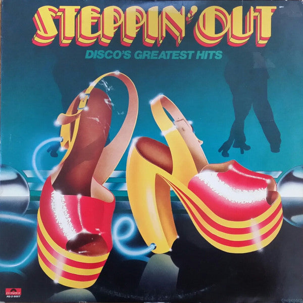 Various : Steppin' Out - Disco's Greatest Hits (2xLP, Comp, Mixed, Mon)