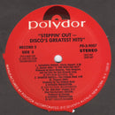 Various : Steppin' Out - Disco's Greatest Hits (2xLP, Comp, Mixed, Mon)