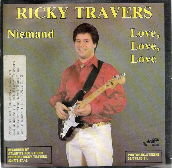 Ricky Travers : Love, Love, Love / Niemand (7")