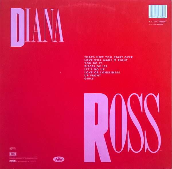 Diana Ross : Ross (LP, Album, DMM)