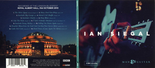 Ian Siegal : Man & Guitar - A BBC Recording (CD, Album)